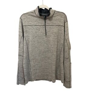 Kuhl Ryzer 1/4 Zip Long Sleeve Pullover Sand Stone Size L Outdoors Hiking Layer